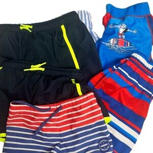 4 Zara boys,Zara kids, cat & jack & more.Summer boys sz 5/6 bathing suits & top